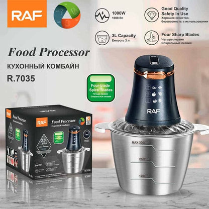 PICATODOS  RAF R.7035 DE 1000W 4 CUCHILLAS DE ACERO