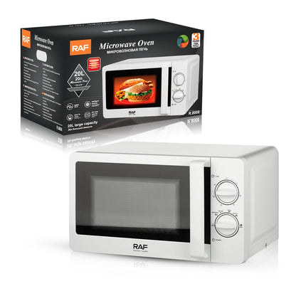 📢 Horno Microondas RAF R.8008B – 20 Litros de capacidad