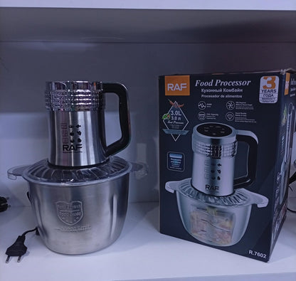 📌 Procesador de alimentos Digital 650W Raf R.7602