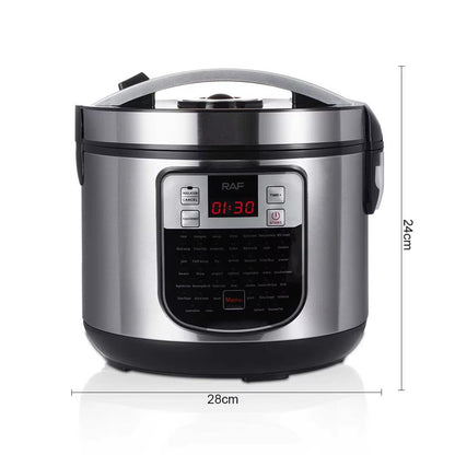 🍚✨ OLLA ARROCERA MULTIFUNCIONAL ELÉCTRICA DIGITAL RAF. R.0111– 5L (ESTILO OLLA A PRESIÓN)