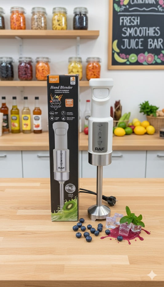 ⚡✨ BATIDOR ELÉCTRICO DE INMERSIÓN RAF R.30002W ✨⚡