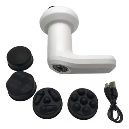 PISTOLA FACIAL PORTATIL MASAGEADOR CORPORAL DE 6 VELOCIDADES