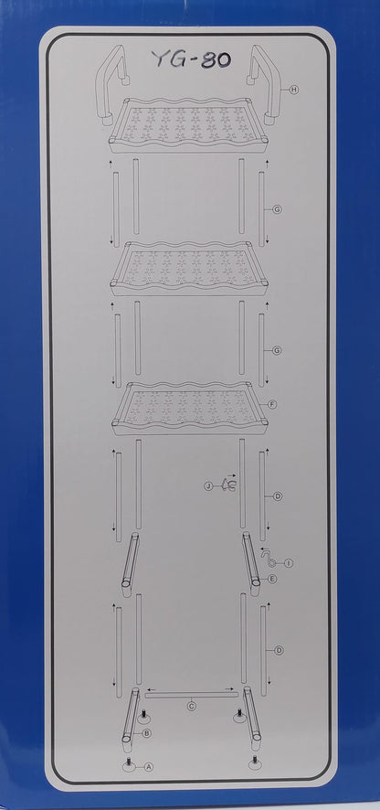 Estante Organizador para Baño de 3 Niveles