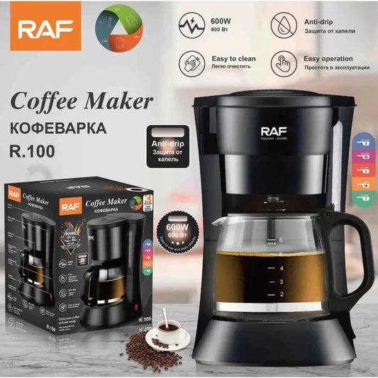 ✨ CAFETERA ELÉCTRICA RAF R100 – 600ml, 600W ✨