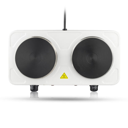 ✨ Estufa Eléctrica de Placa Caliente RAF – Doble Quemador (Cod. R.8020A) – 2000W ✨