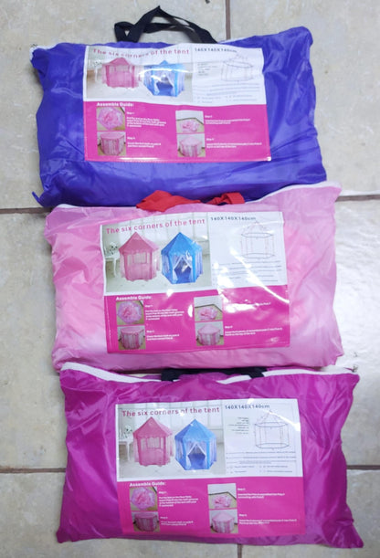 CASTILLOS ARMABLES 3 COLORES MODELO PRINCESA TUL PARA NIÑAS!
