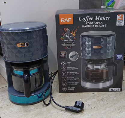 CAFETERA ELECTRICA RAF R.121 DE  1.2 LITROS DE 680W