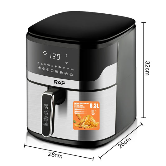 FREIDORA DE AIRE INTELIGENTE RAF R.5375 – COCINA RÁPIDA Y PRECISA