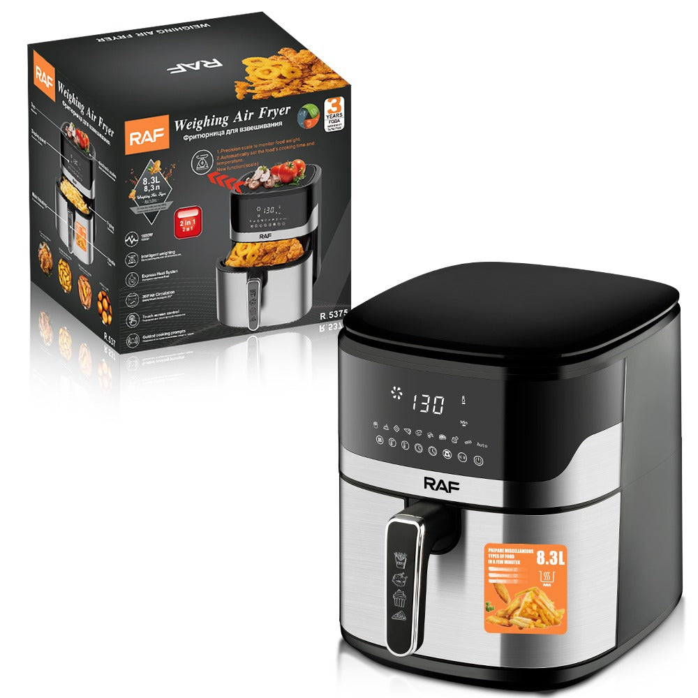 FREIDORA DE AIRE INTELIGENTE RAF R.5375 – COCINA RÁPIDA Y PRECISA