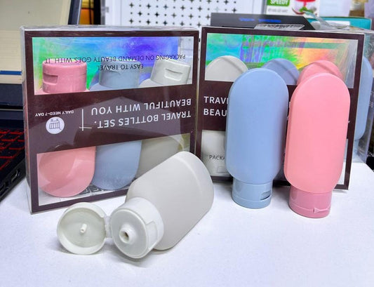 SET DE BOTELLAS DE VIAJE
